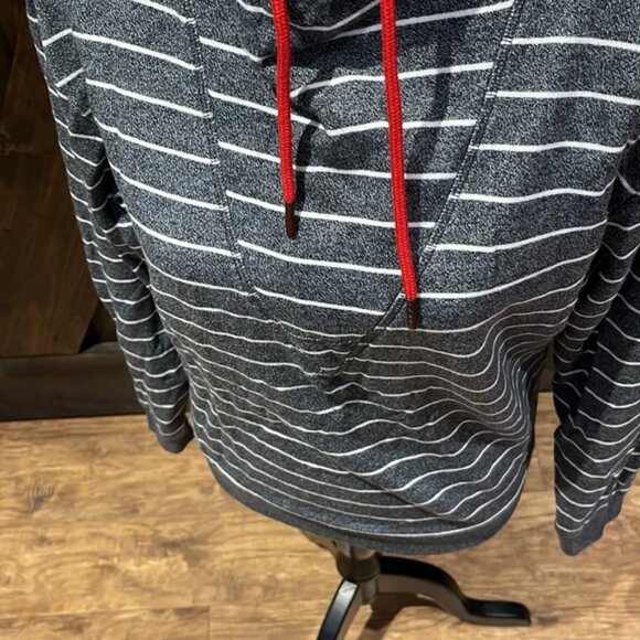 ONeill grey and white striped hoodie - Picture 3 of 13